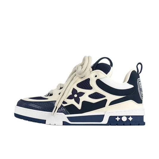 LV Skate highest quality white and blue